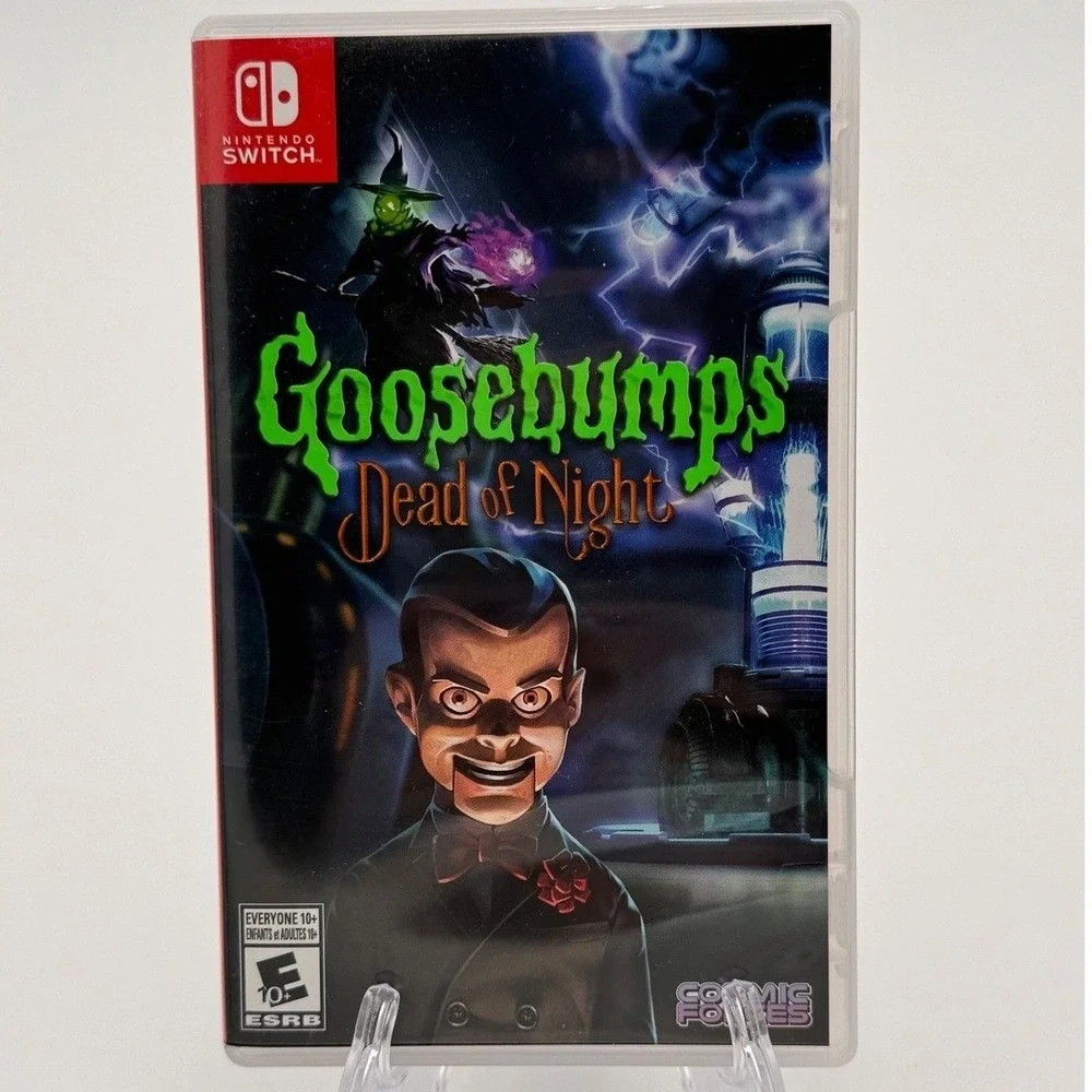 Goosebumps Dead of Night Nintendo Switch Physical Game Slappy the Dummy‎ Horror